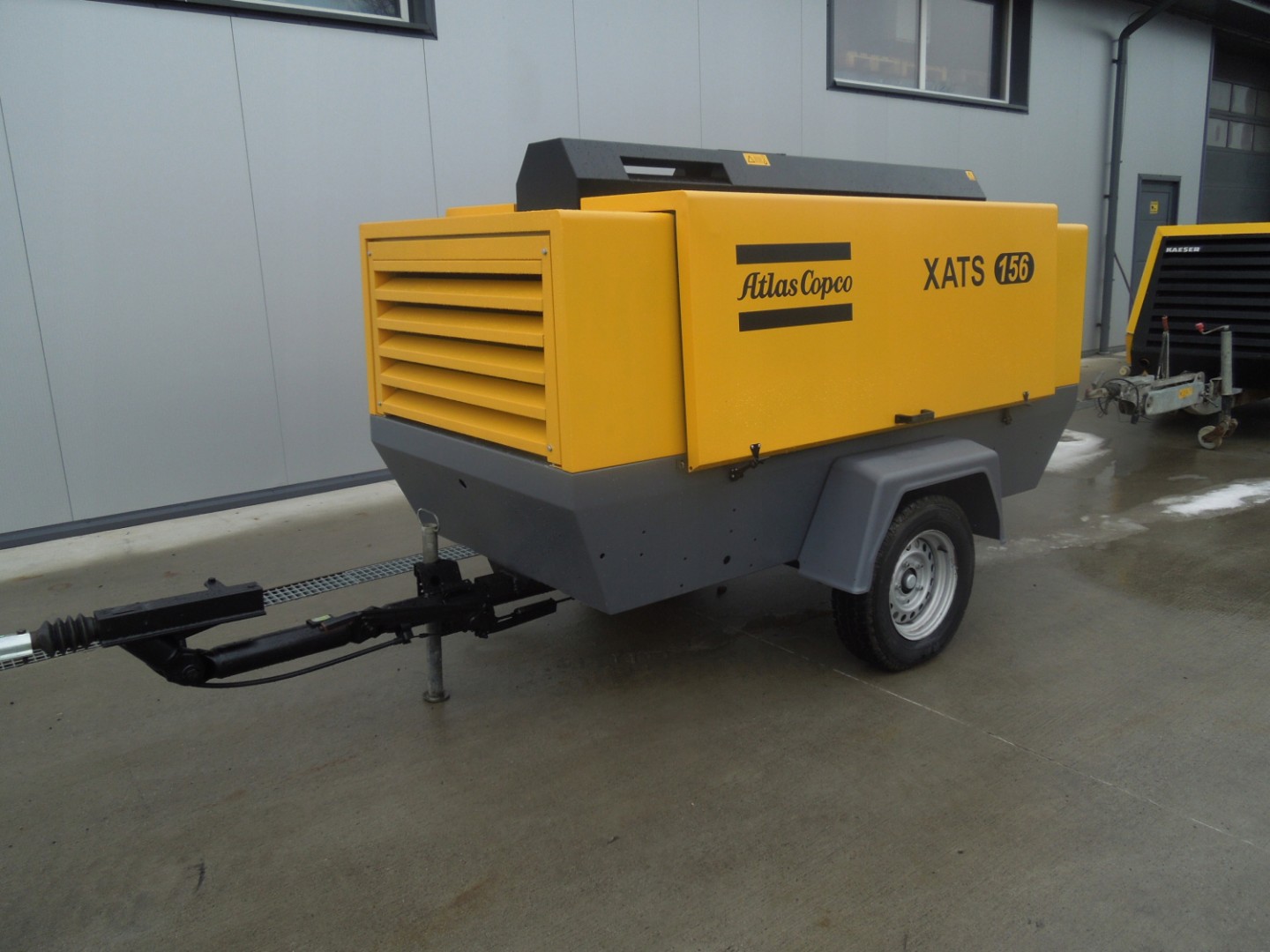 Дизельный компрессор Atlas Copco XATS 156 Dd — 10 бар, 10 м³/мин