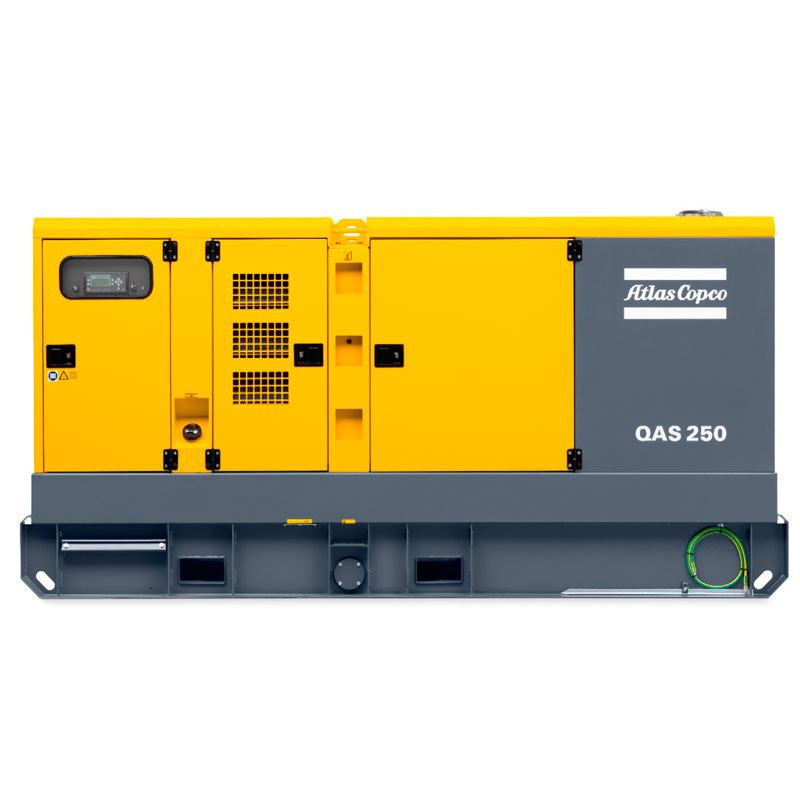 Дизельный генератор Atlas Copco QAS 250, 200 кВт / 250 кВА
