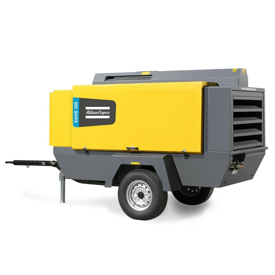 Дизельный компрессор Atlas Copco XAHS 350, 12 Бар, 10 Куб